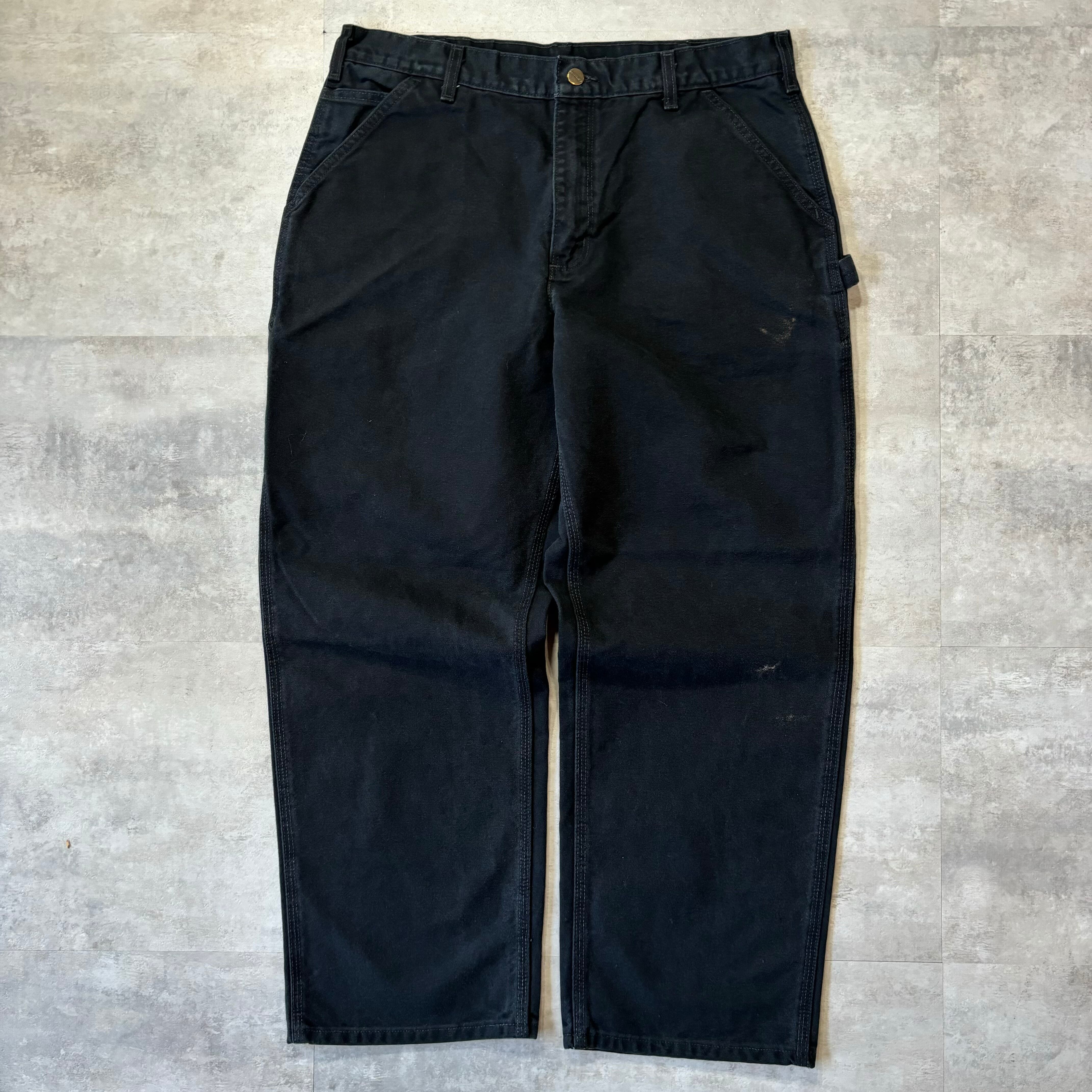 《実寸w35l28》carhartt カーハート ダック生地 ワークパンツ ペインターパンツ no.1236