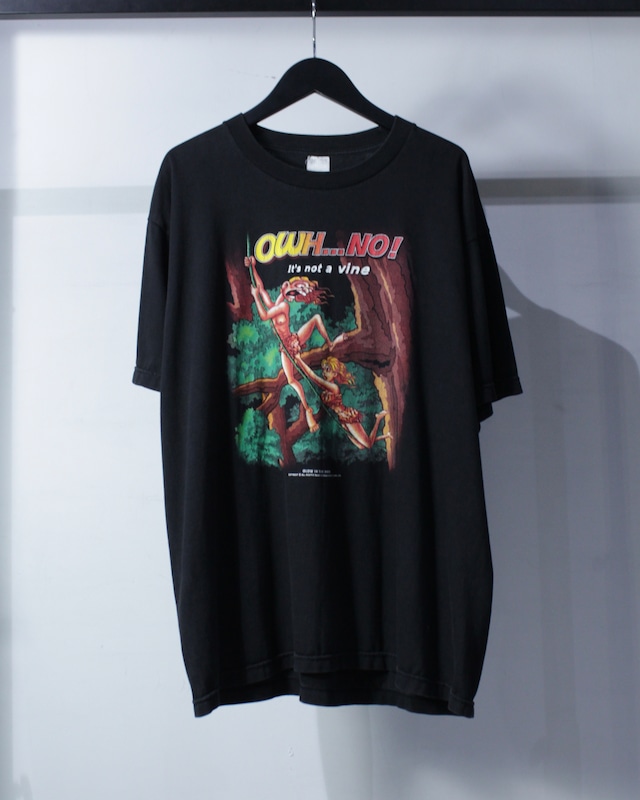 【Caka BLACK】“OUH…NO! It’s not a vine” Graphic Vintage T-Shirt
