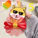 アイデア手働ファン押す手働扇風機安いファンキーホルダーです
