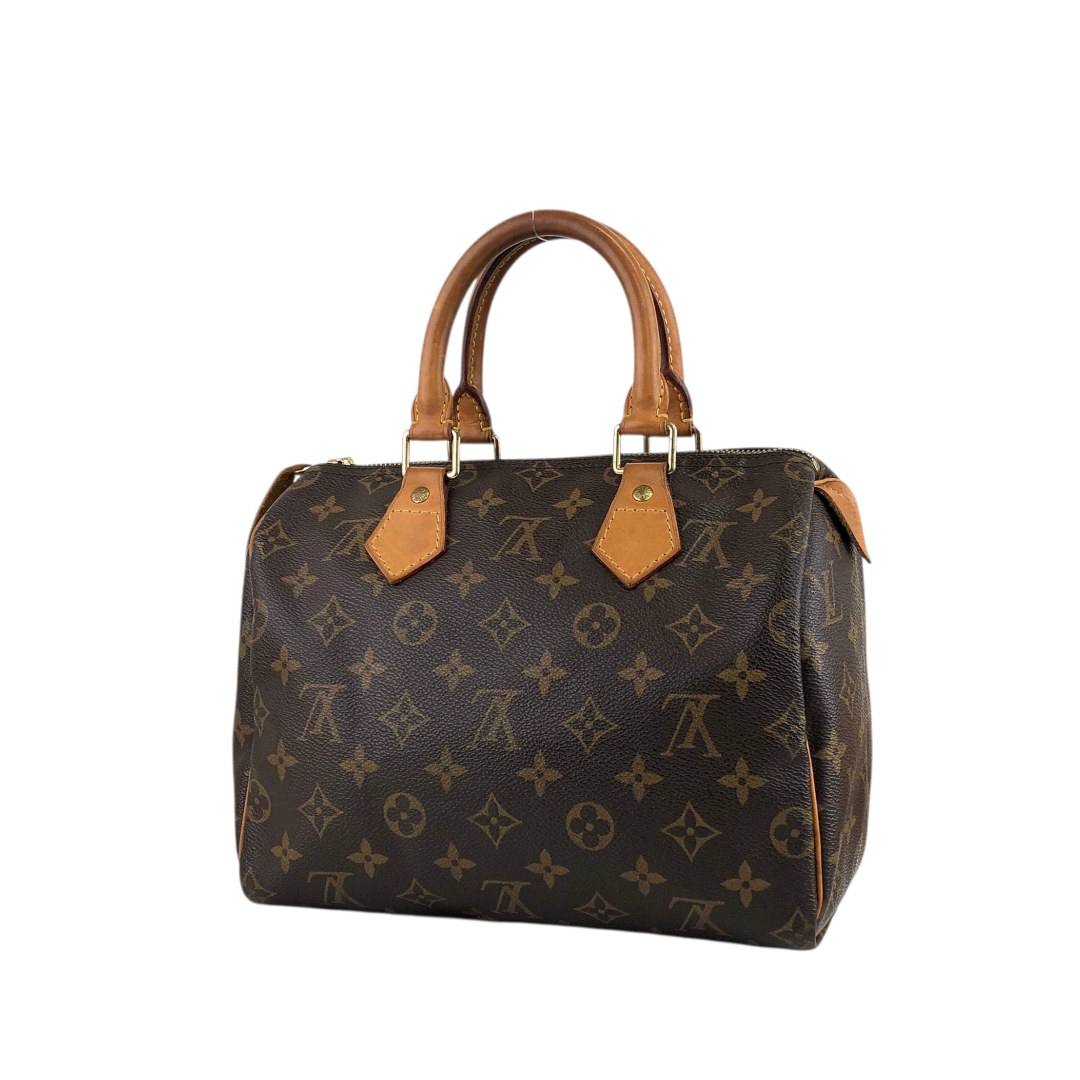 LOUIS VUITTON ルイヴィトン ハンドバッグ ブラウン モノグラム PVC