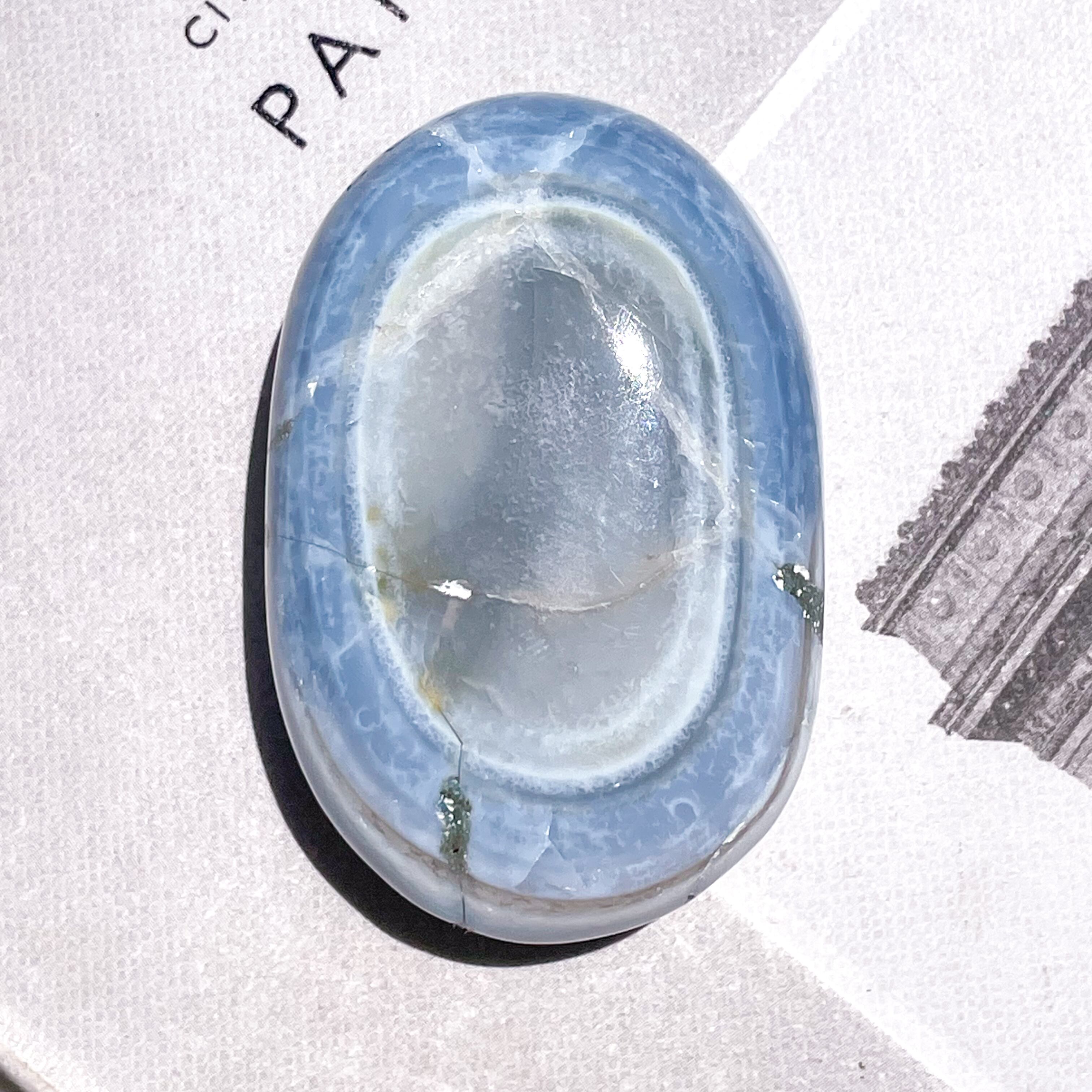 By Color Owyhee Blue Opal Palm 3 ✧ バイカラーブルーオパール