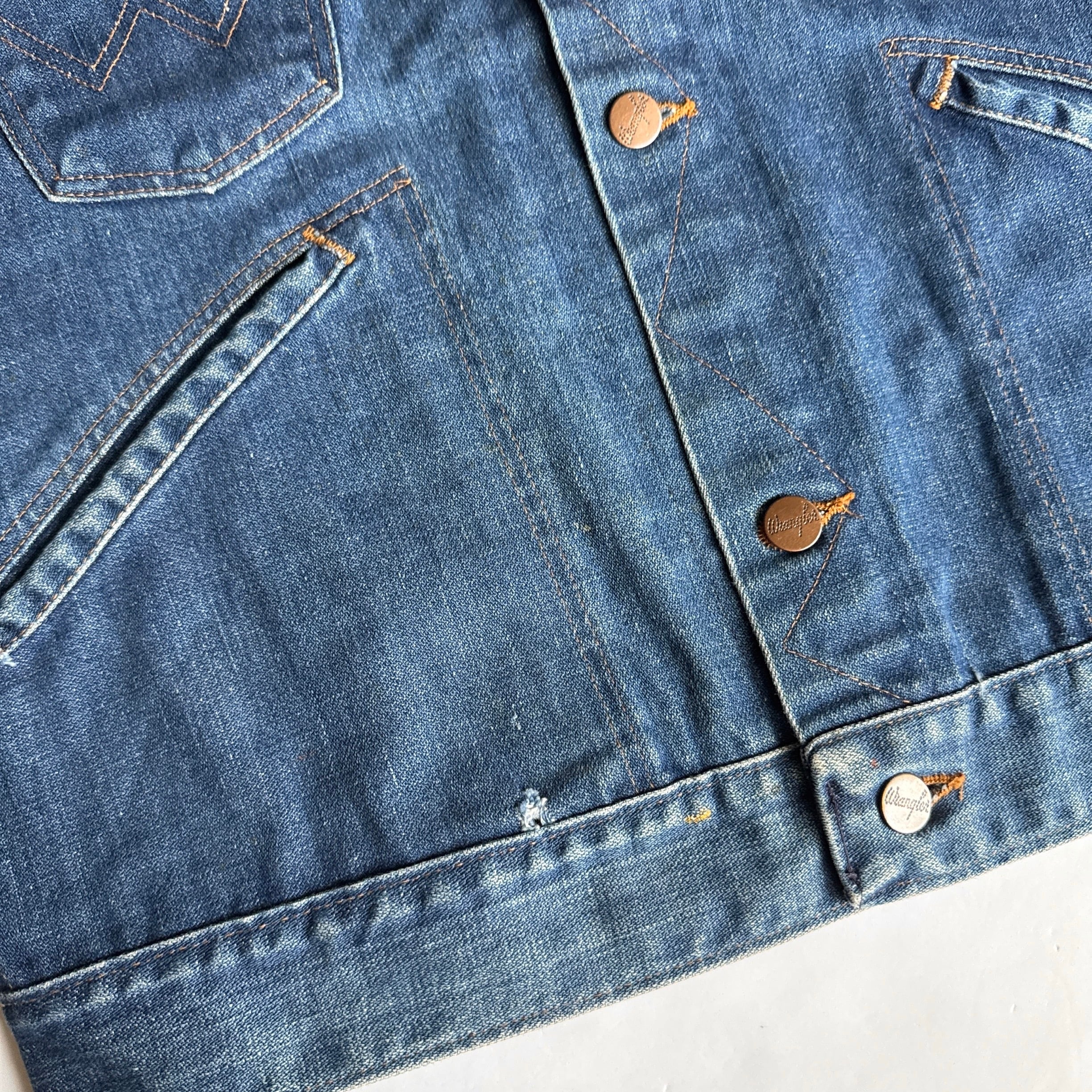 70's~80's Wrangler 124MJ Denim Jacket ラングラー デニムジャケット