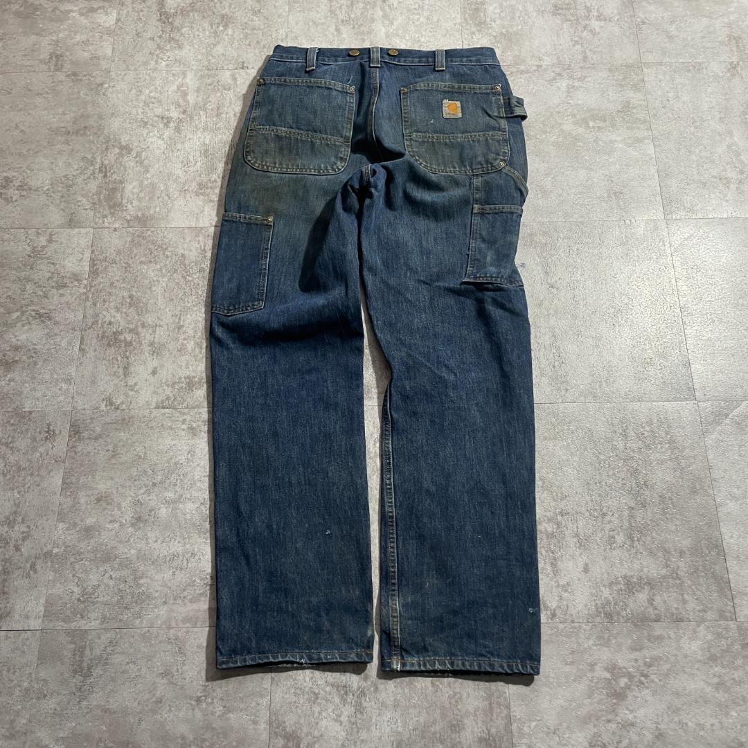 20s メキシコ製 デニム ダブルニー Carhartt 32×32 | ib2