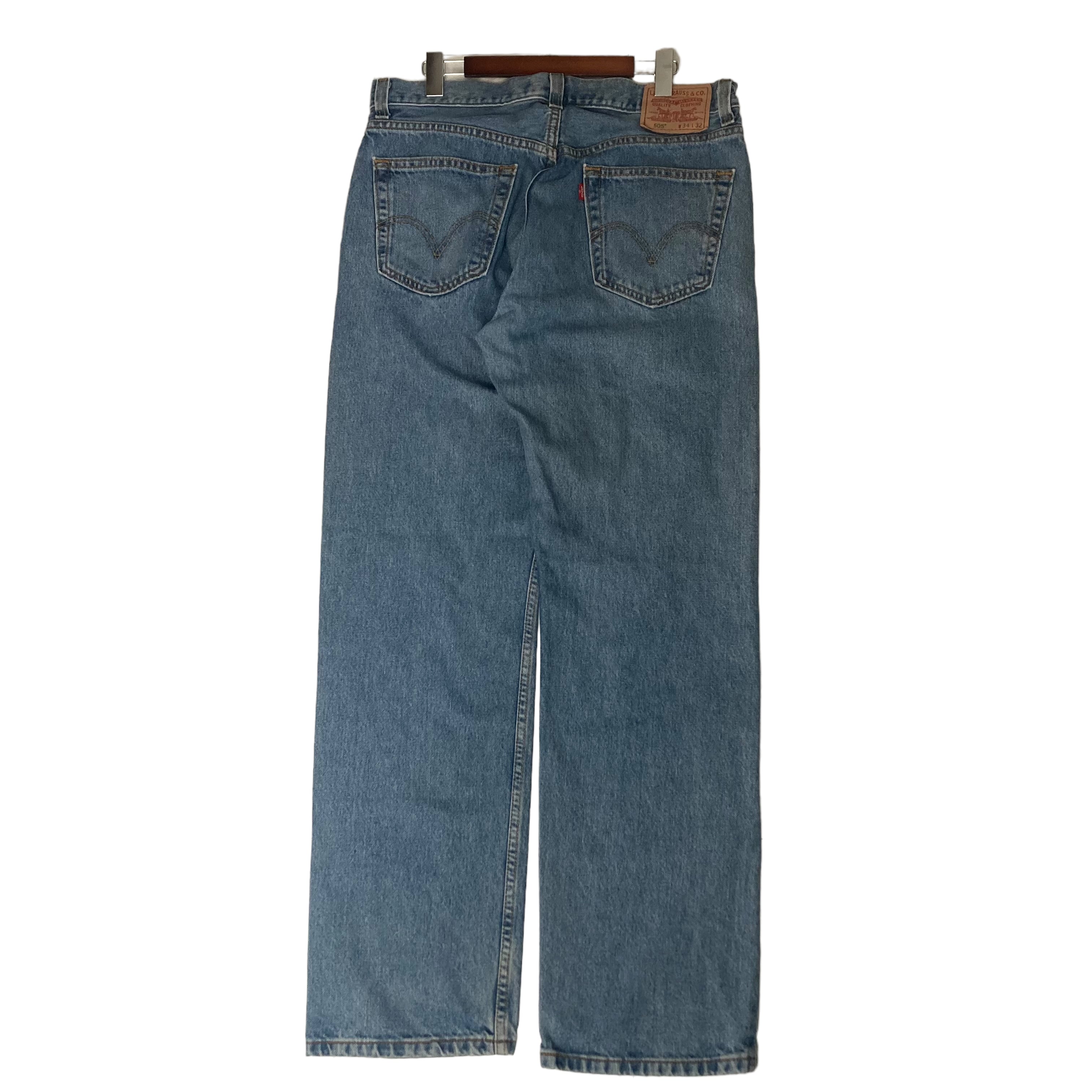Levi's 505 パッチワークデニム W34 L34 Levi's 505 パッチワークデニム W34 L34 - メルカリ