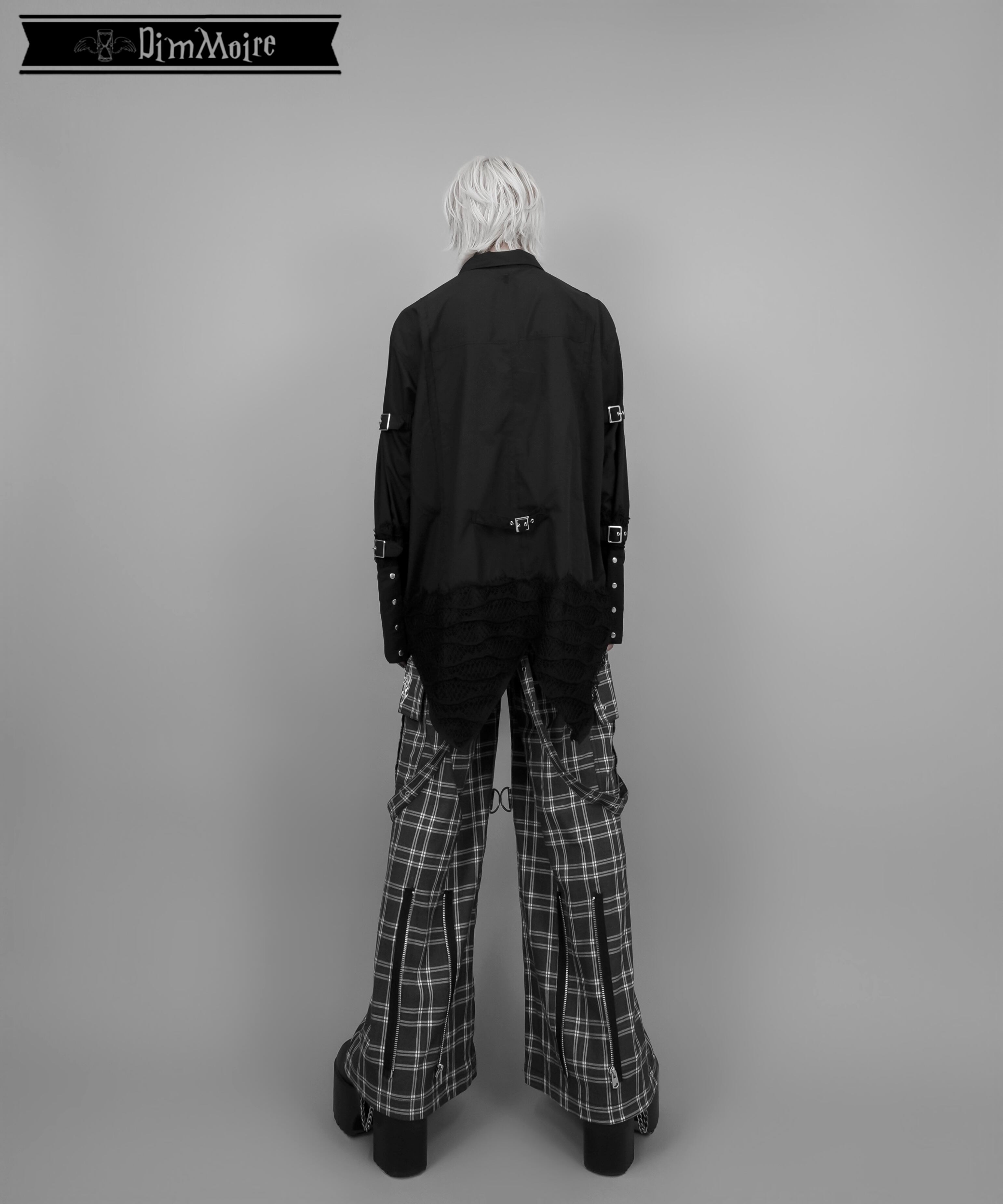 Gothic学園ボンテージシャツ【Black】 | DimMoire