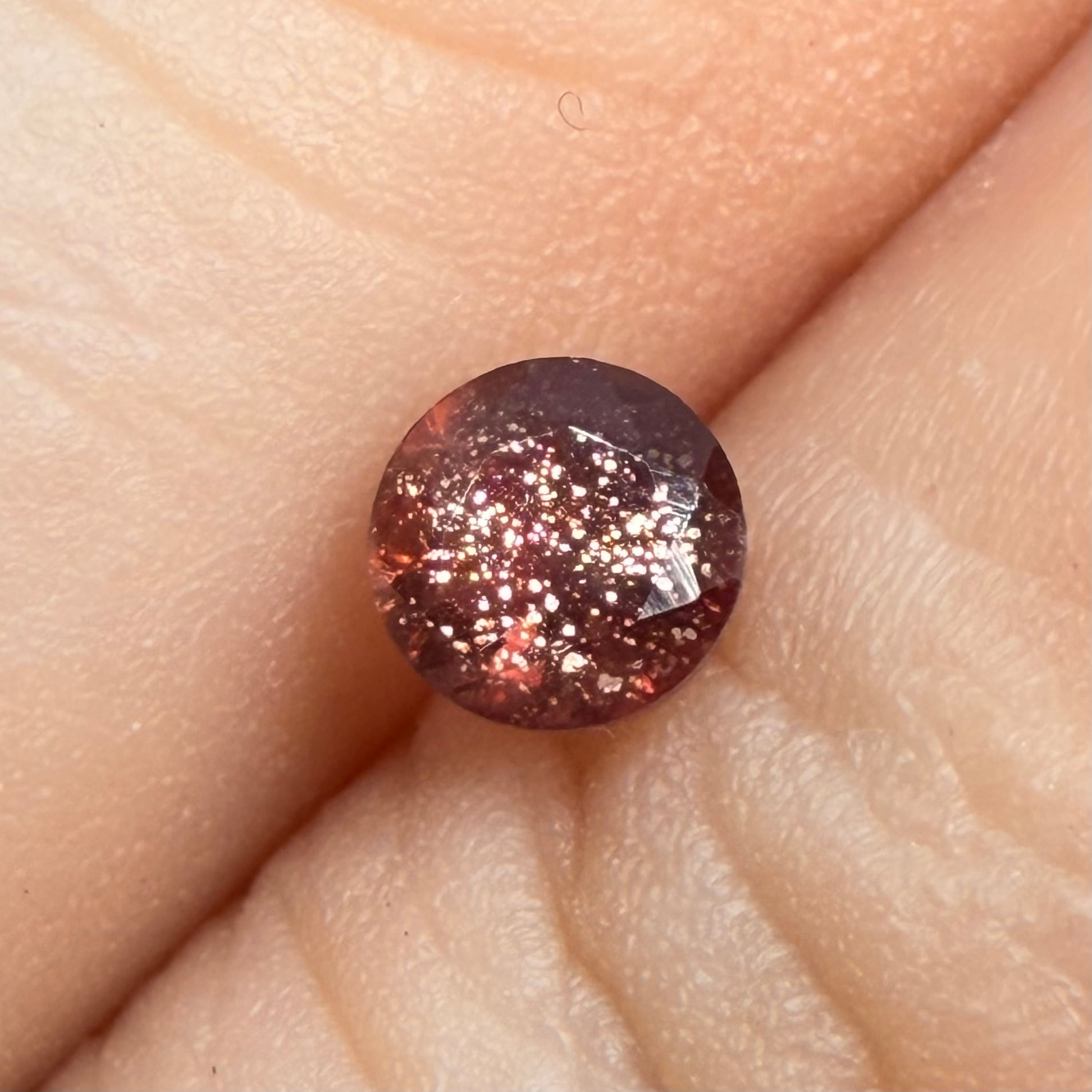 銀河広がるオルゴンサンストーン