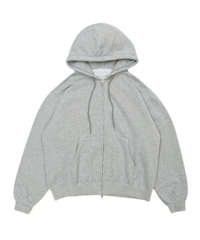 UNIVERSAL PRODUCTS. / 253-60102 JUMBERCA ZIP UP HOODIE (GRAY)