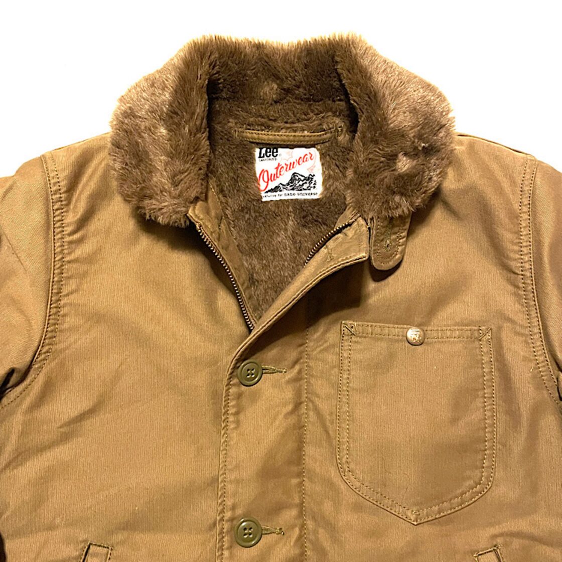 ナノユニバース×Lee別注 N-1 デッキジャケット ミリタリー N-1 A-2 