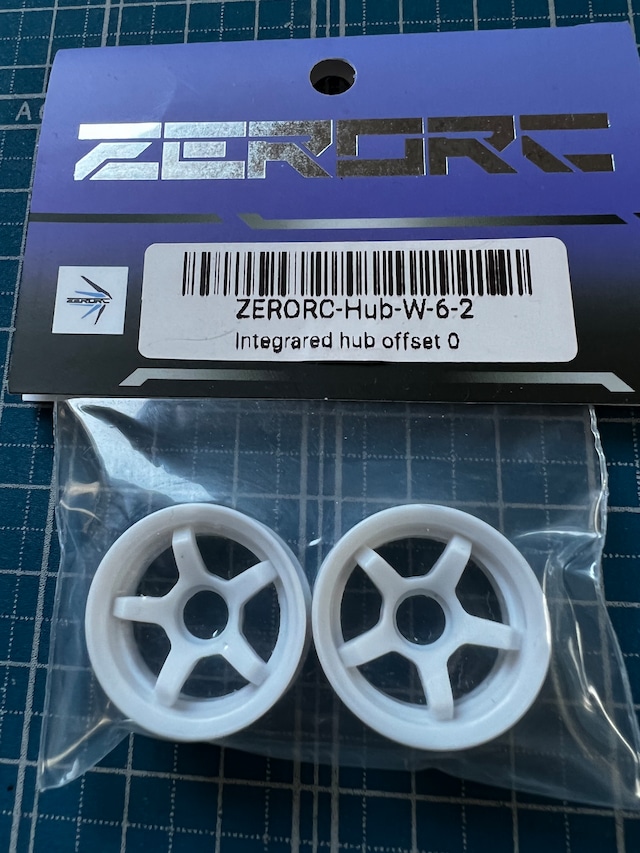 ZERO-RC ワンピースホイール　オフセットゼロ(hub-6-2)