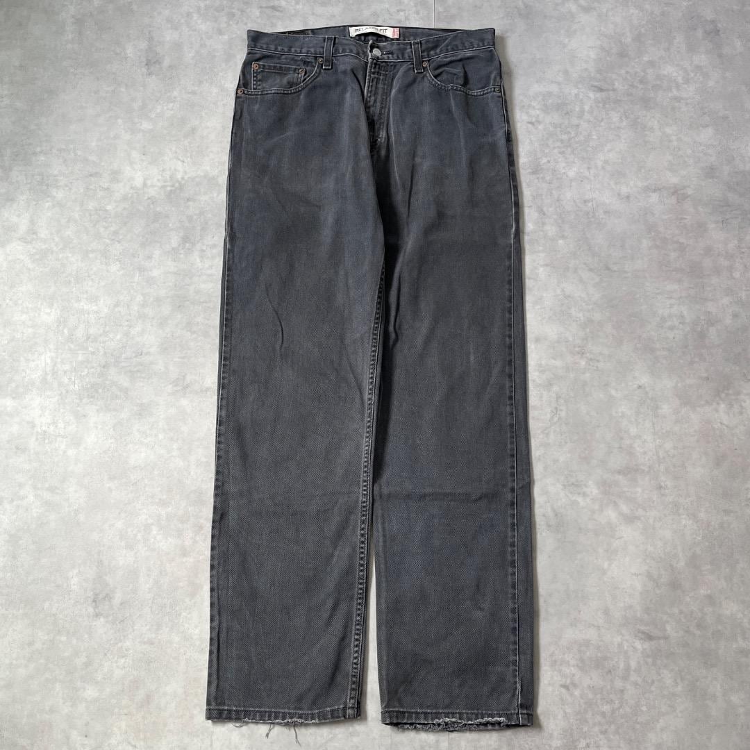 リーバイス550 Levis W34 デニム 古着 黒 00s 16918