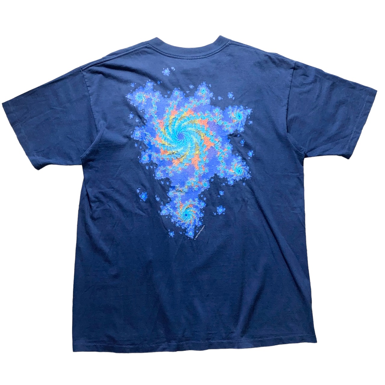 vintage 1992’s “fractal” art tee