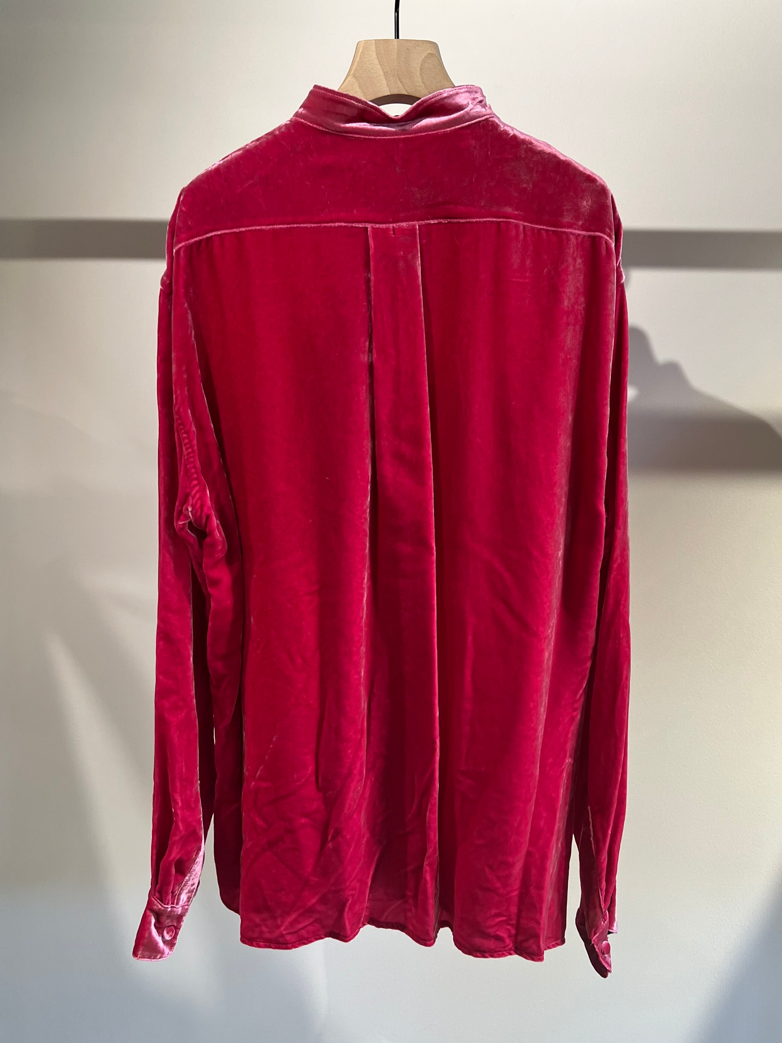 MASU エムエーエスユー / VELVET ZIP-UP SHIRT | TRENTオンライン 
