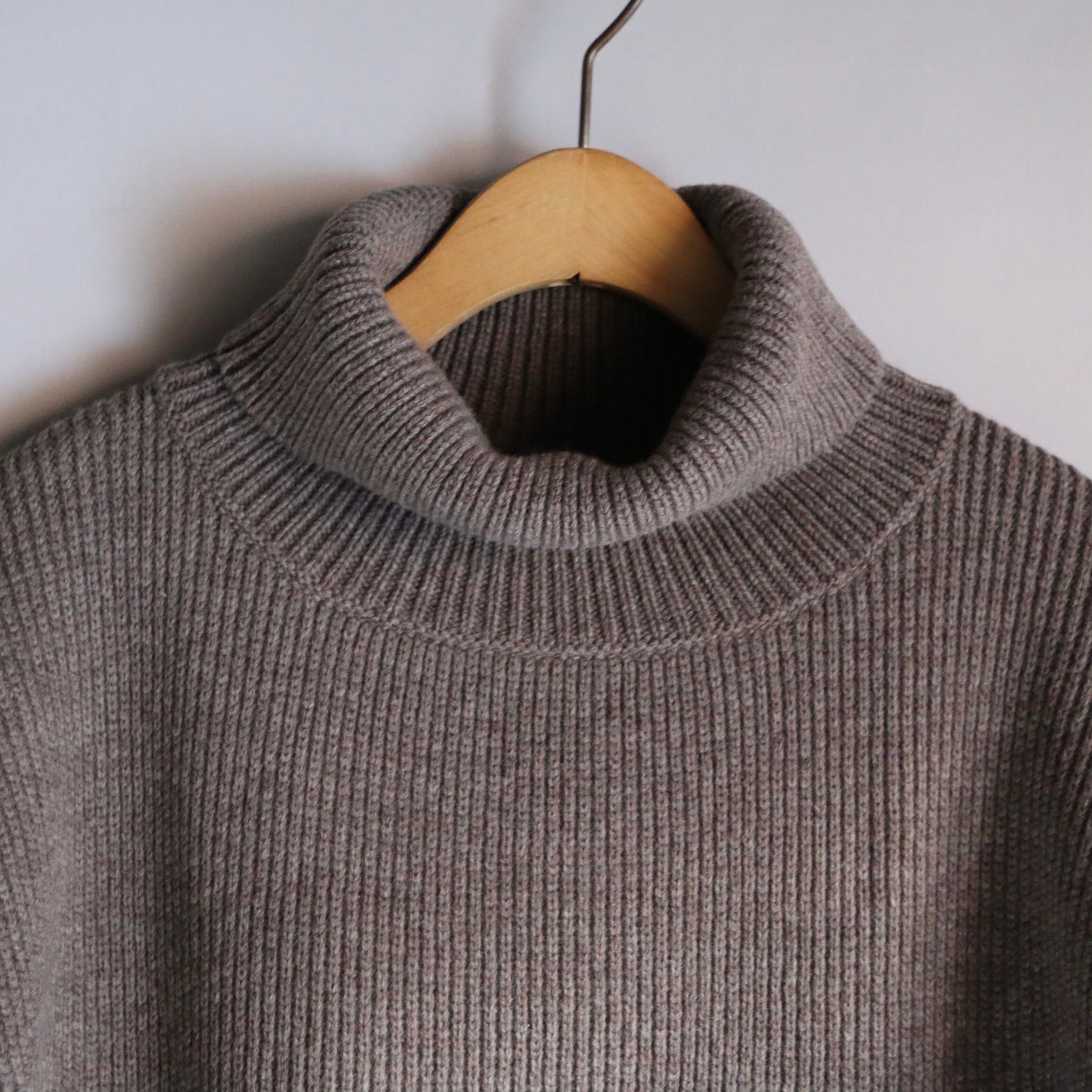 comm.arch./コム・アーチ Hand Framed High Neck P/O ／ハンドフレイム