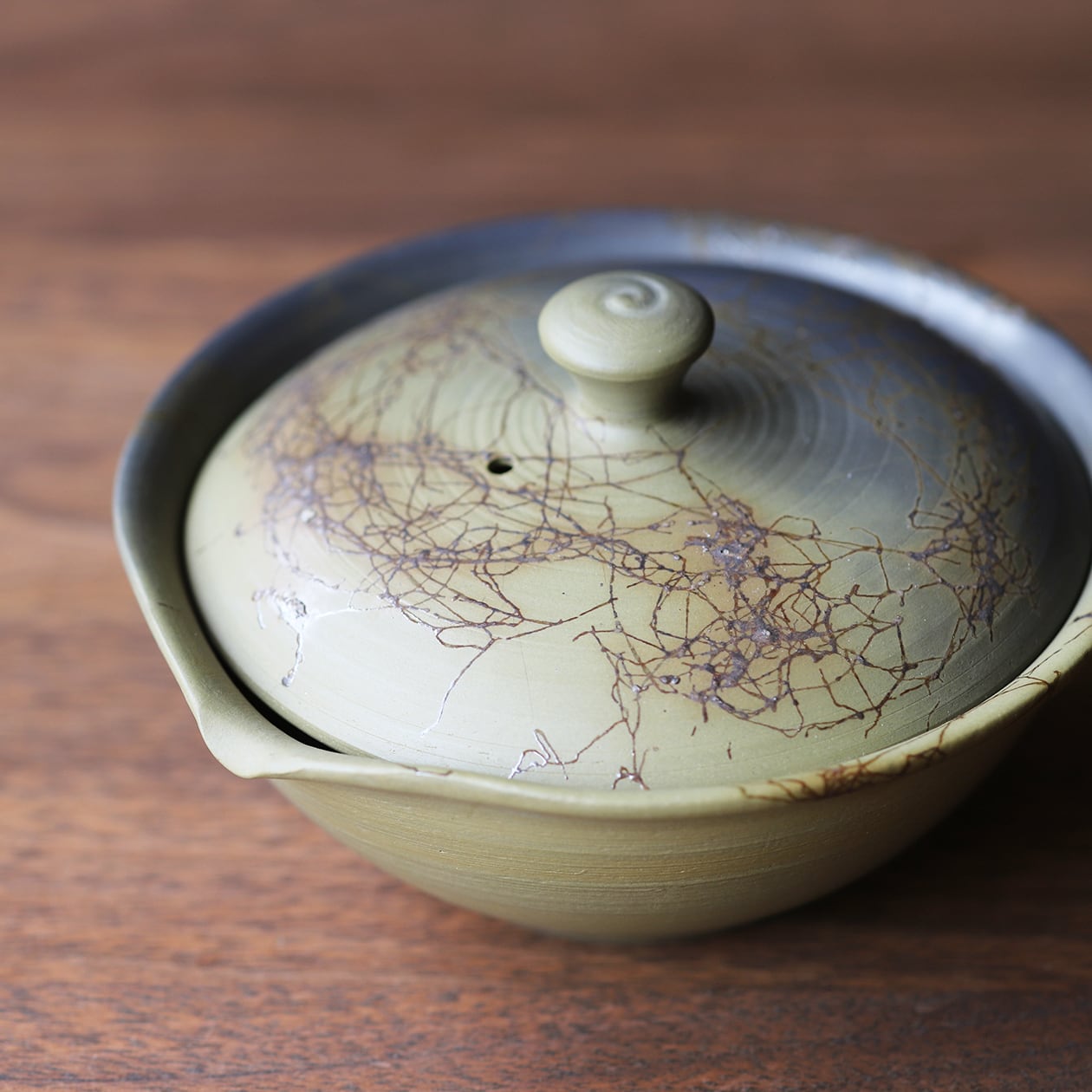 緑窯変藻掛け 絞り出し 片山白山（常滑焼） | にっこう生活館 ONLINE