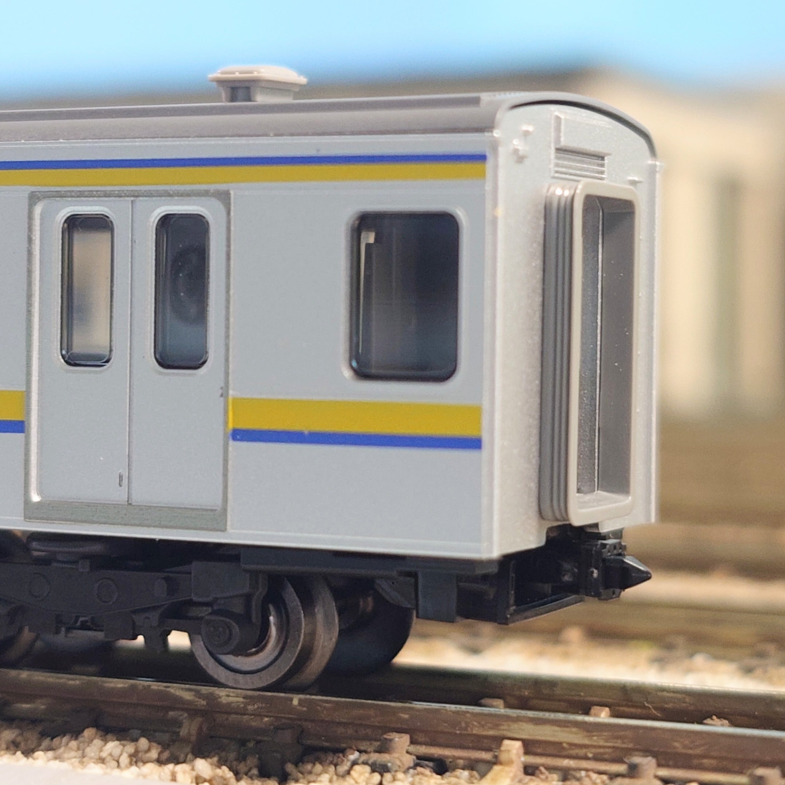 TOMIX 209系2100番台(房総色)」用トイレタンク、車端部床下機器6両分