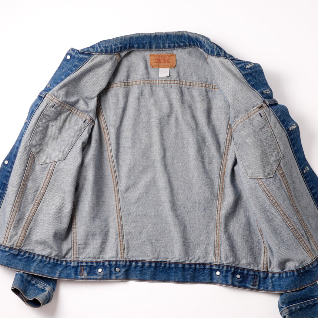 逸品】70s Levis 70505 0217 Denim jacket size42 about M made in USA