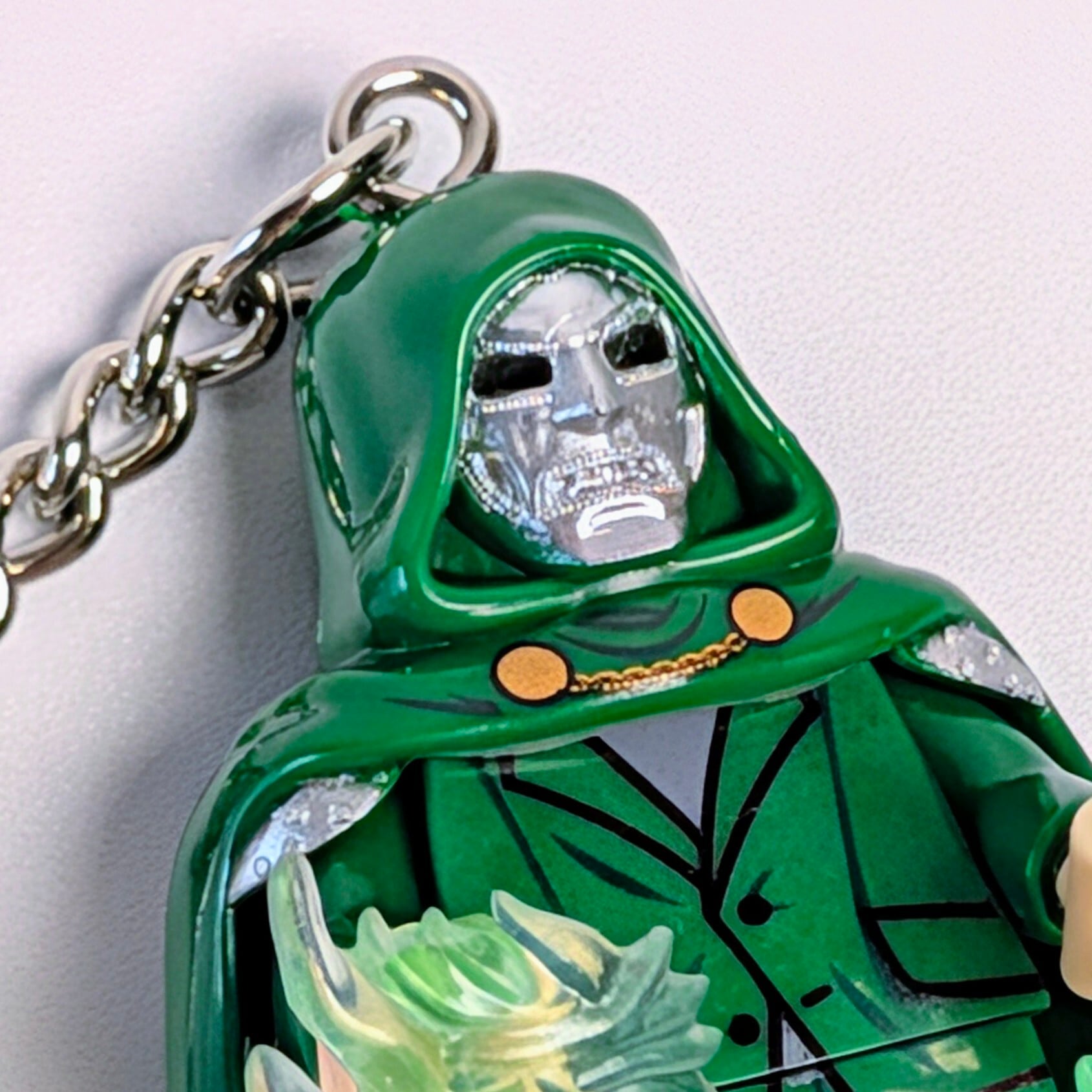 ⚡️今回のDOOMもヤバいっ‼️SPECIAL LIMITED⚡️★ブロックフィギュアキーホルダー★【 Avengers: Doomsday ドゥームズデイ 】『 Dr.DOOM ( ドクタードゥーム ) 』ファンタスティック・フォー / アベンジャーズ / MARVEL〚アメリカン雑貨 アメトイ〛
