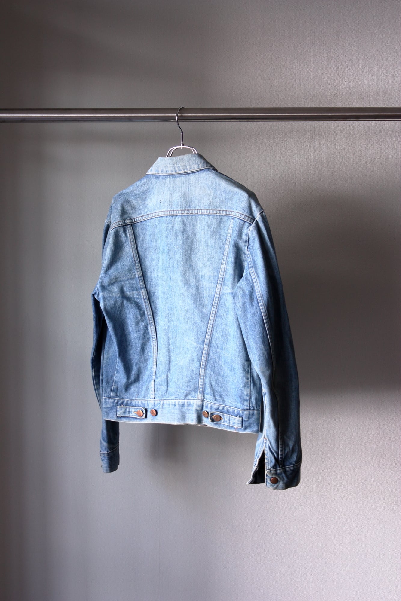 70s Euro Wrangler 124mj Denim Jacket | Swallow Equipments