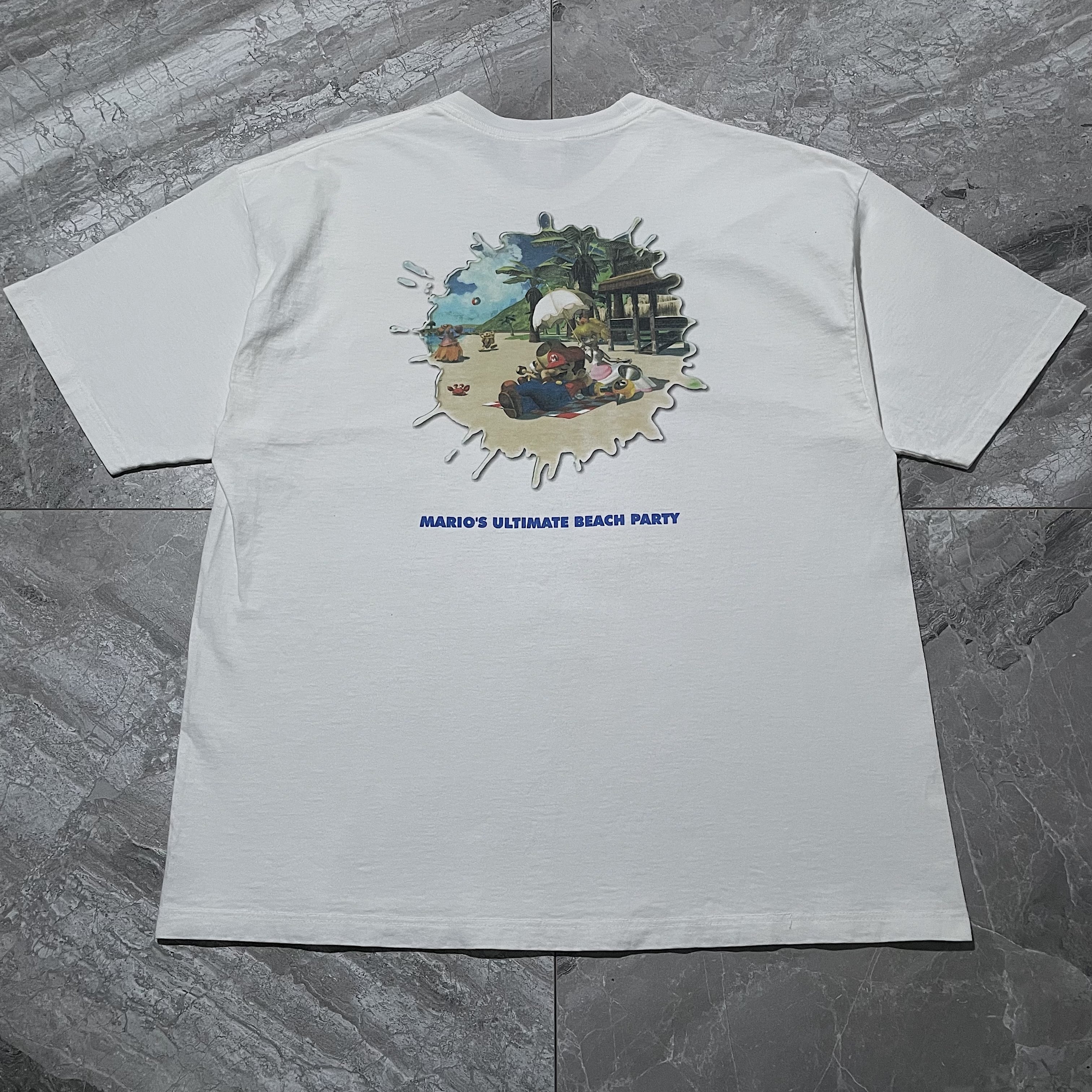 00s スーパーマリオサンシャイン “XL(ゲームキューブ時代のマリオTeeぶっちぎりでこれがトップピース。(^_^;))”