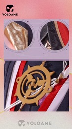 三分妄想 原神 放浪者 スカラマシュ コスプレ衣装 ファデュイ執行官