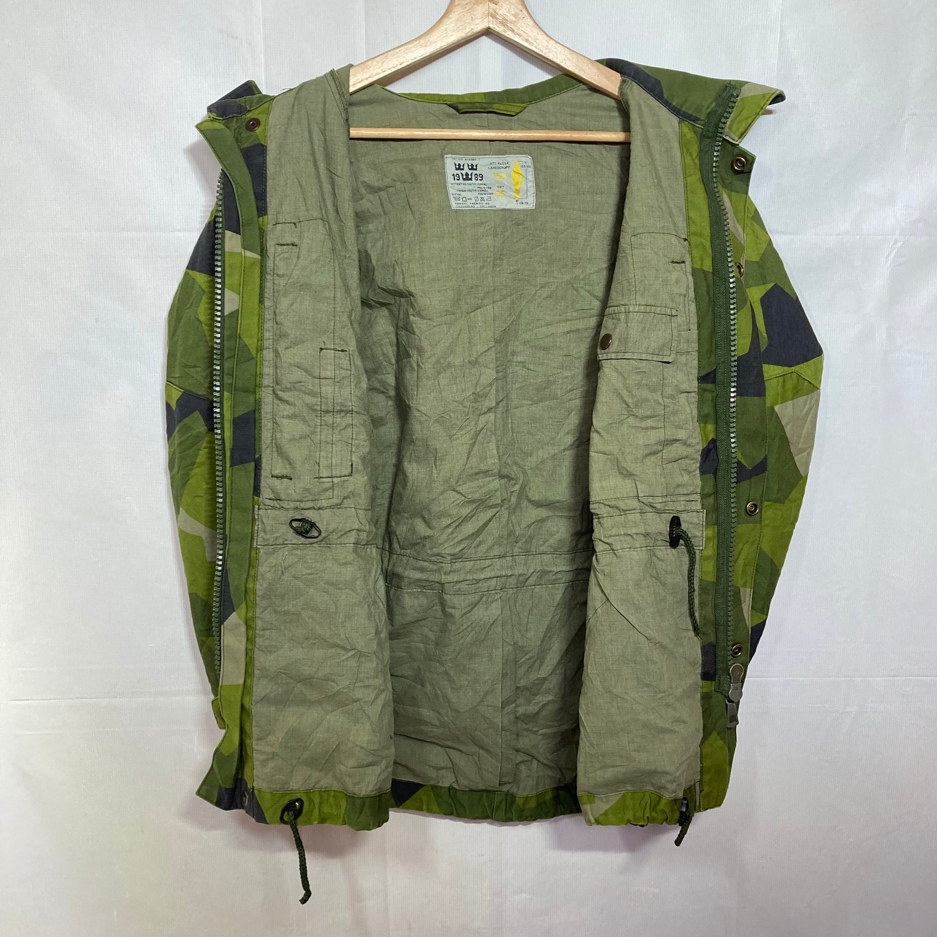 80s Sweden Army スウェーデン軍 スカンジナビアカモ ミリタリー