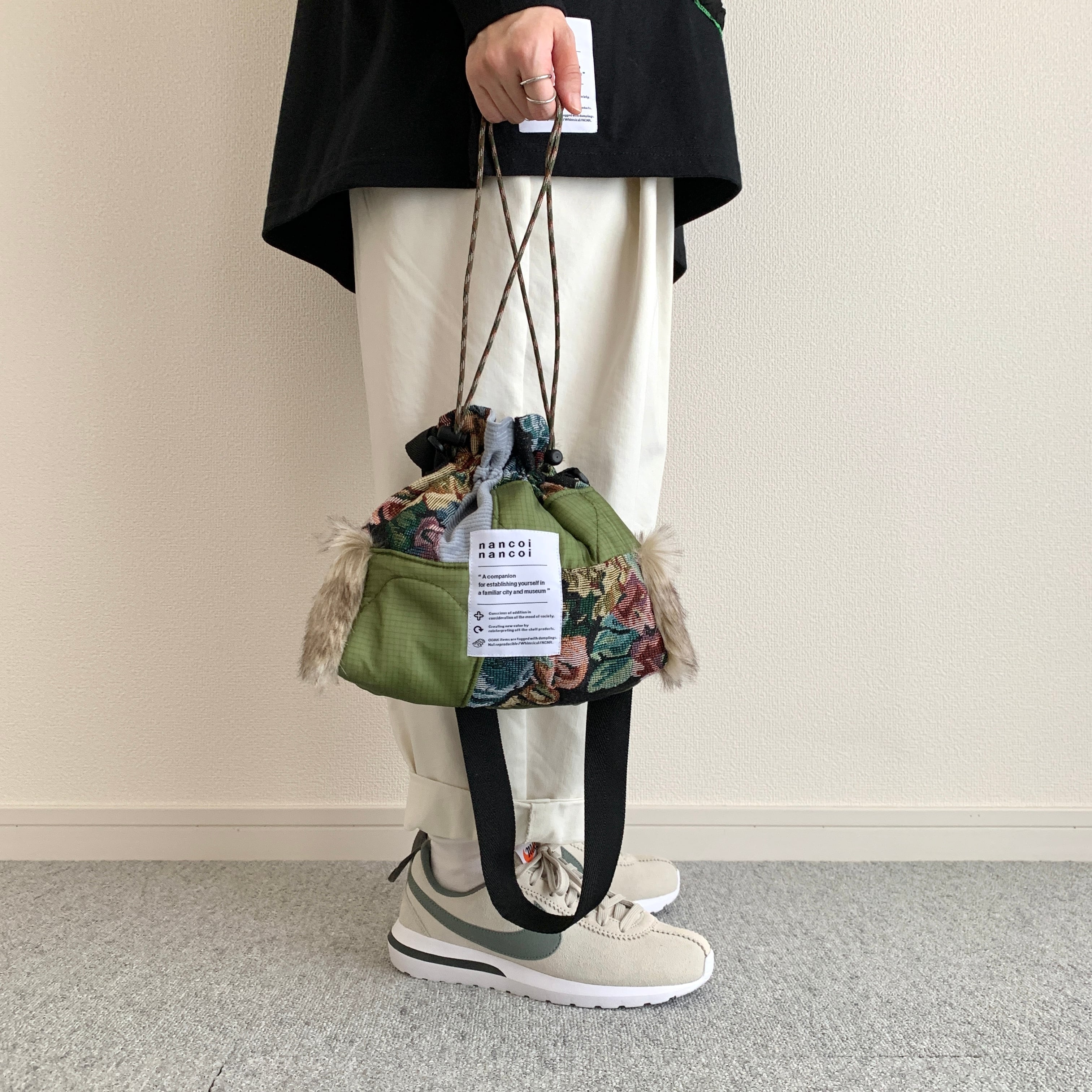 餃子の小ぶりな巾着 | portsidelaboratory STORE