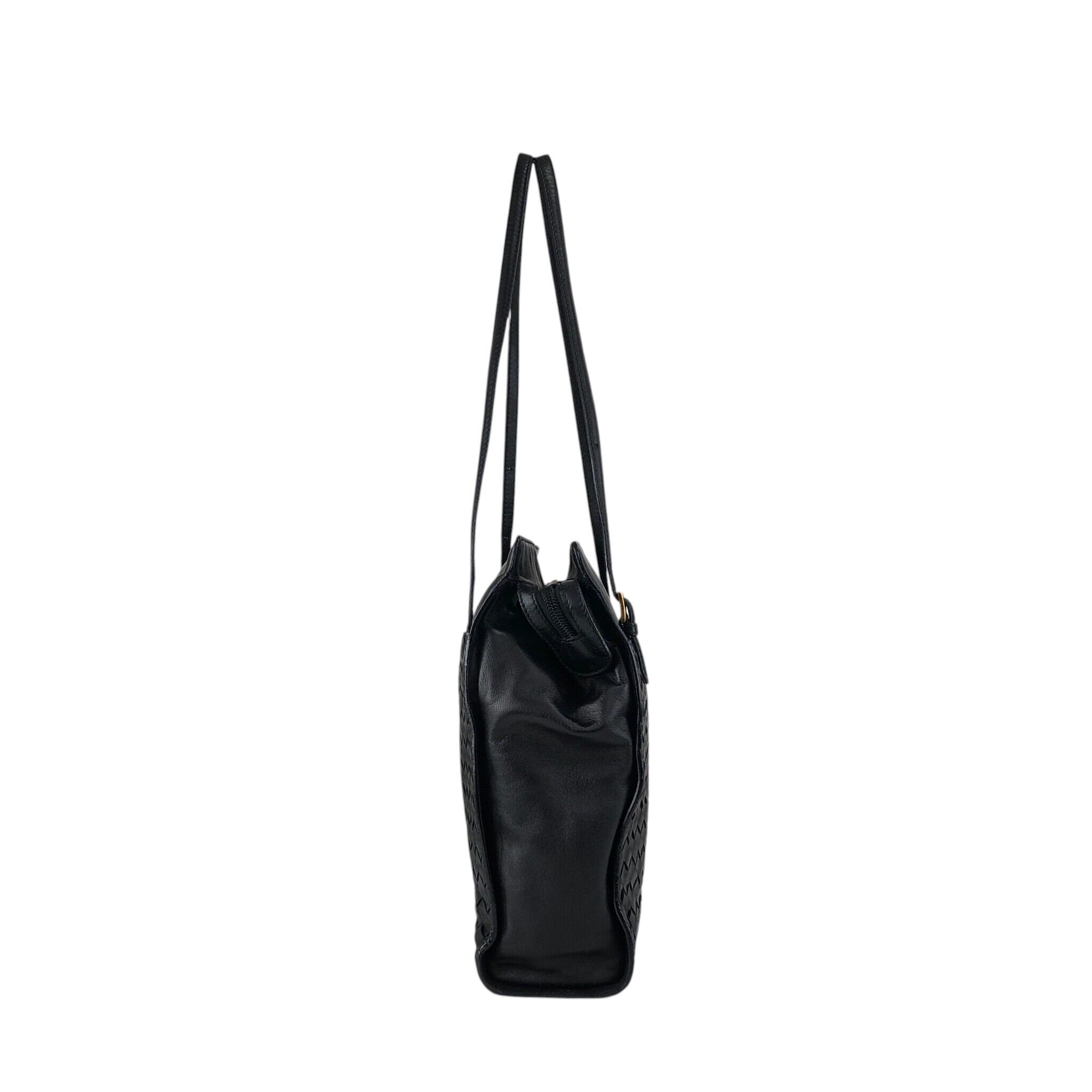 BOTTEGA VENETA ハンドバッグ ブラック Bottega Veneta ボッテガ・ヴェネタ ハンドバッグ ブラック イントレ