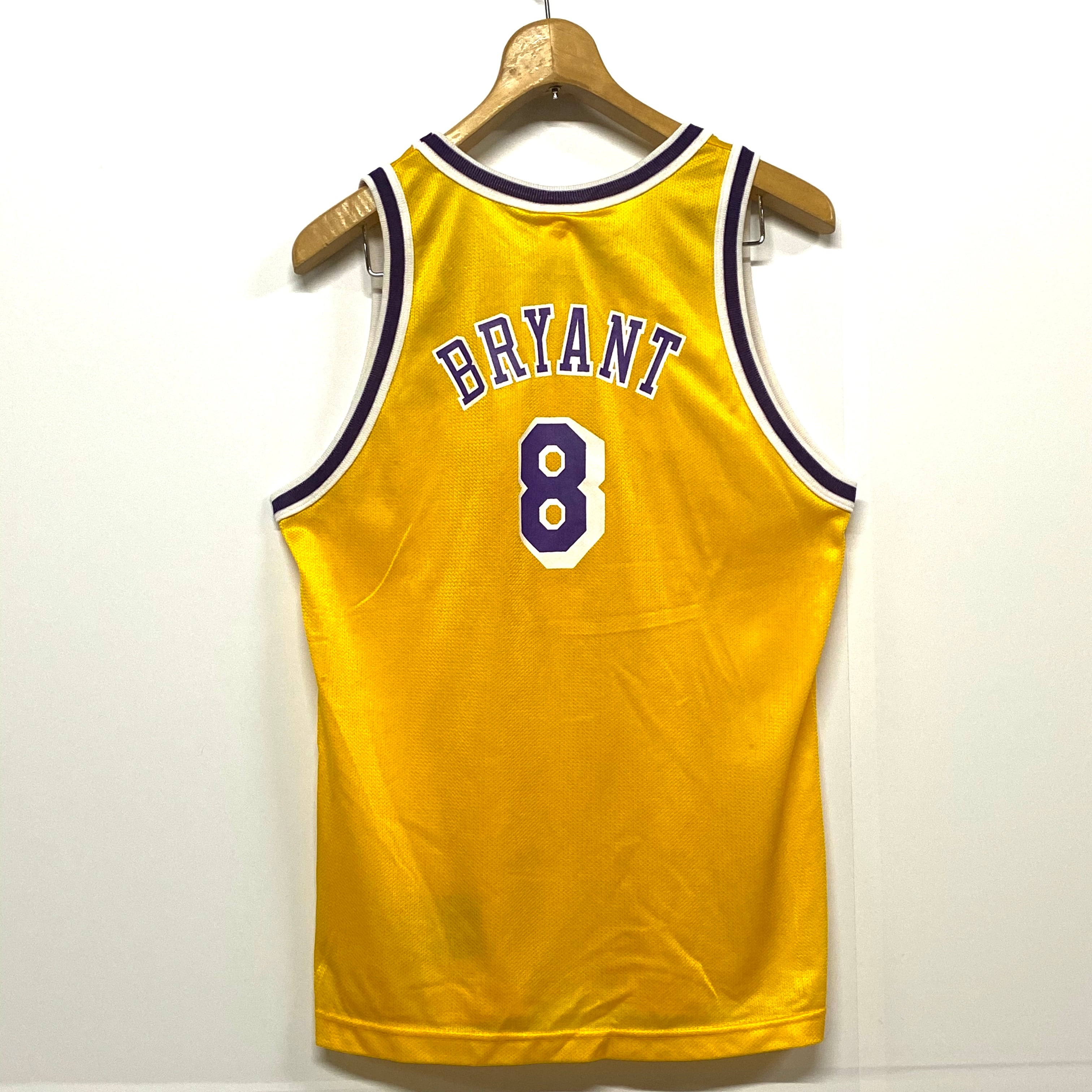 90年代 ヴィンテージ Champion チャンピオン NBA Champion NBA LOS ANGELES LAKERS ロサンゼルスレイカーズ  KOBE BRYANT コービーブライアント ゲームシャツ レプリカユニフォーム 古着【ゲームシャツ】 | cave 古着屋【公式】古着通販サイト