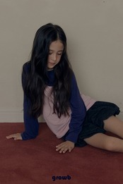 韓国子供服 / growb / ラベル Tシャツ / 秋服 *XS~JM*
