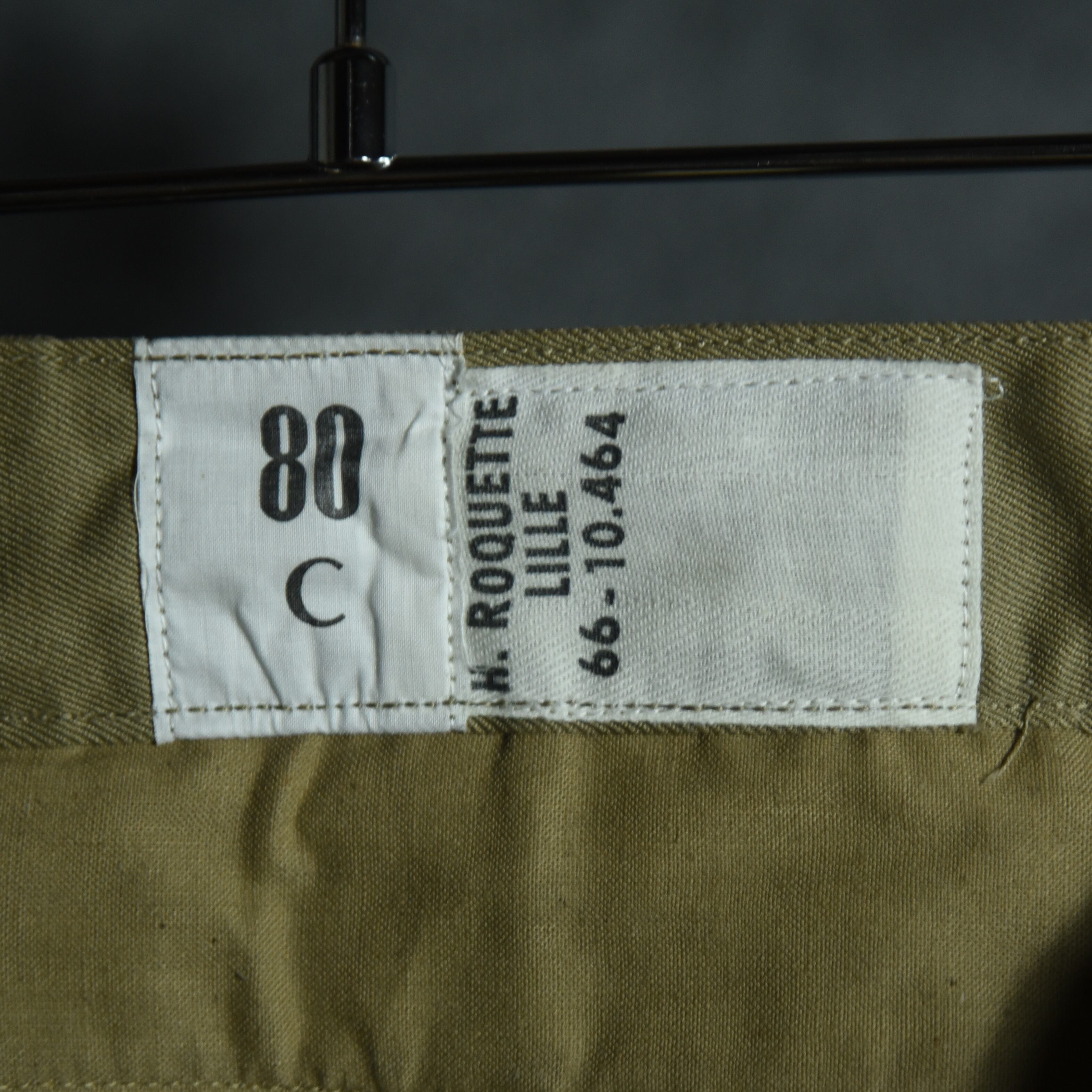 DEAD STOCK】60s French Army M52 Chino Trousers フランス軍 チノ