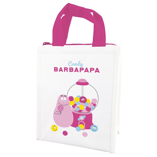 ﾗﾝﾁｼﾘｰｽﾞCANDY ランチバッグｽｸｴｱ【バーバパパ(BARBAPAPA)】ﾗﾝﾁﾎﾞｯｸｽ ﾗﾝﾁﾄｰﾄ