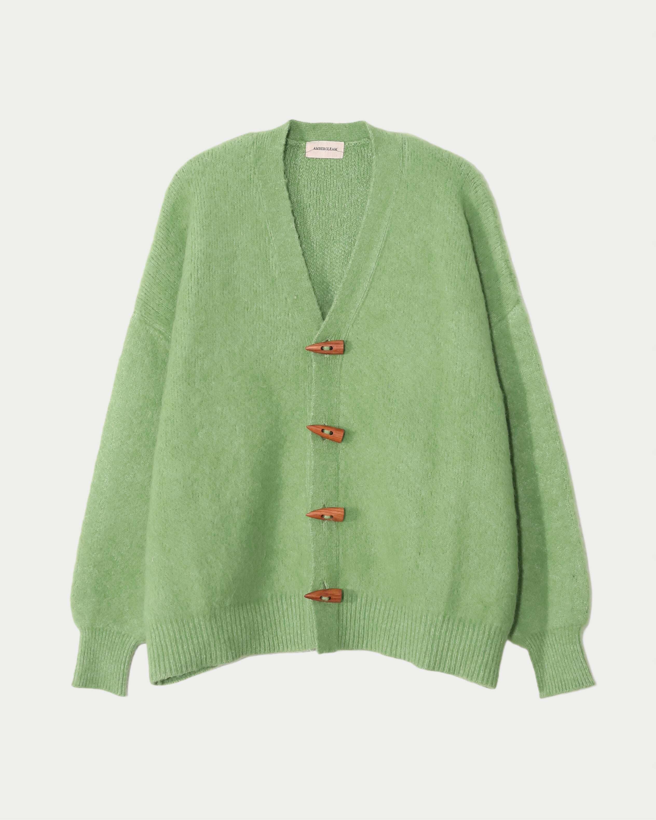 アンバークリーム　モイストニットカーディガン Moist Touch Knit Cardigan / Red | AMBERGLEAM