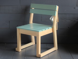 KIDS STACKING CHAIR-Blue-