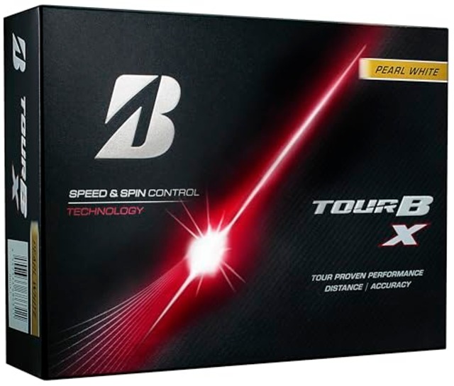BRIDGESTONE(ブリヂストン)ゴルフボール TOUR B X 2026年モデル 12球入 パールホワイト B6GXJ