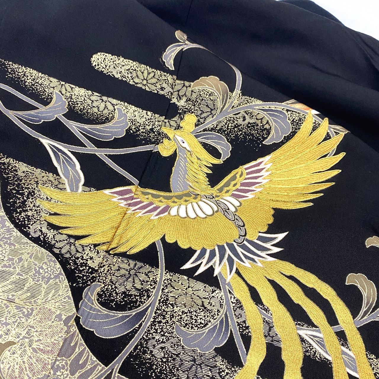 【bomber39】再構築リバーシブルボンバー  Kimono×vintage scarf MIX BOMBER reversible JACKET