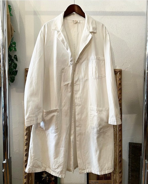 70's〜 "fashion seal" surgical coat【M】