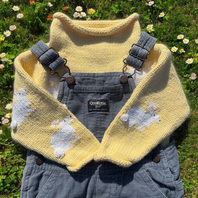 【KIDS】3D Rabbit sweater size:12month