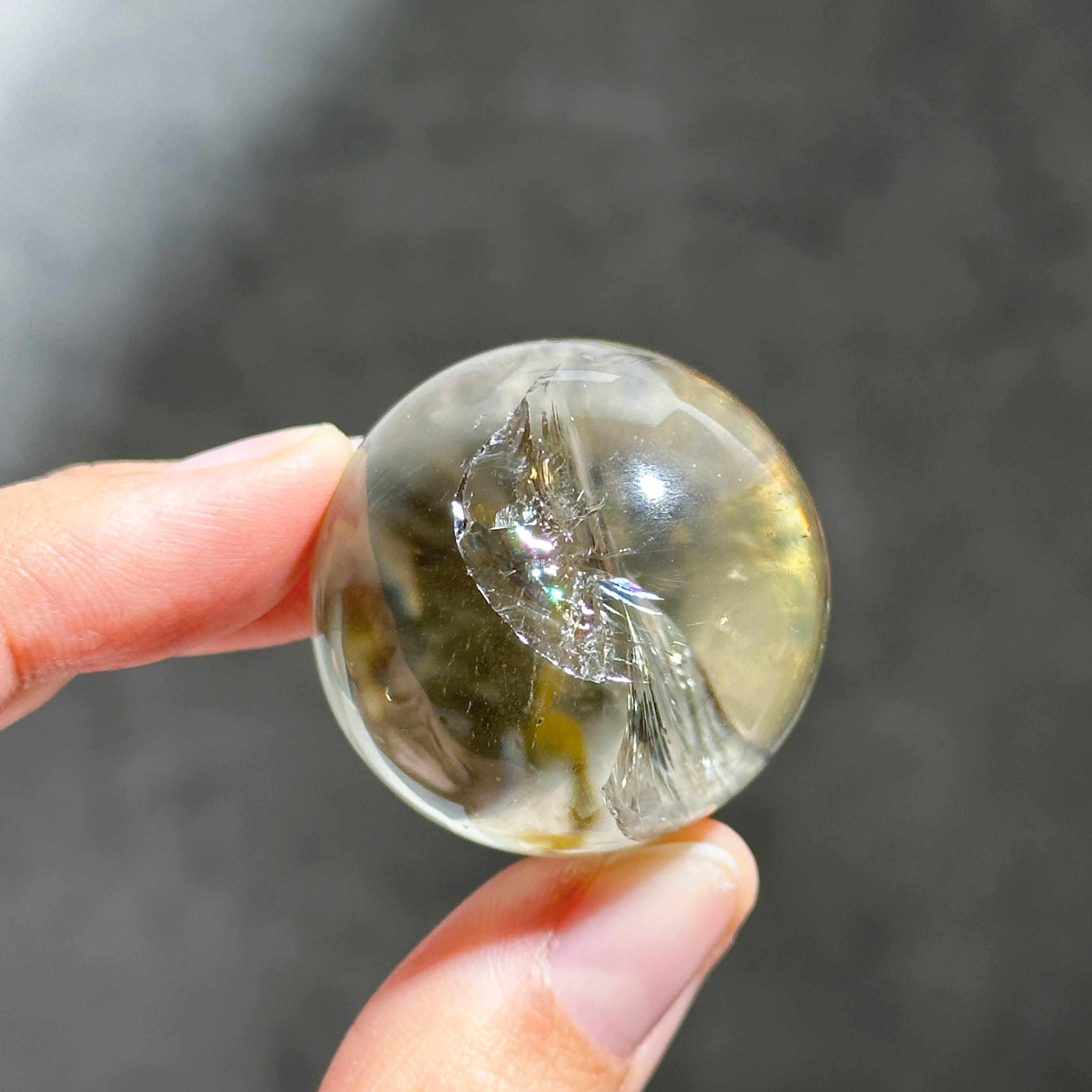 シトリン（黄水晶） スフィア12 ◇ Citrine ◇ 天然石・鉱物