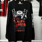 「NO MORE映画泥棒」リターンズ/ロングスリーブTシャツ（通報ブラック）