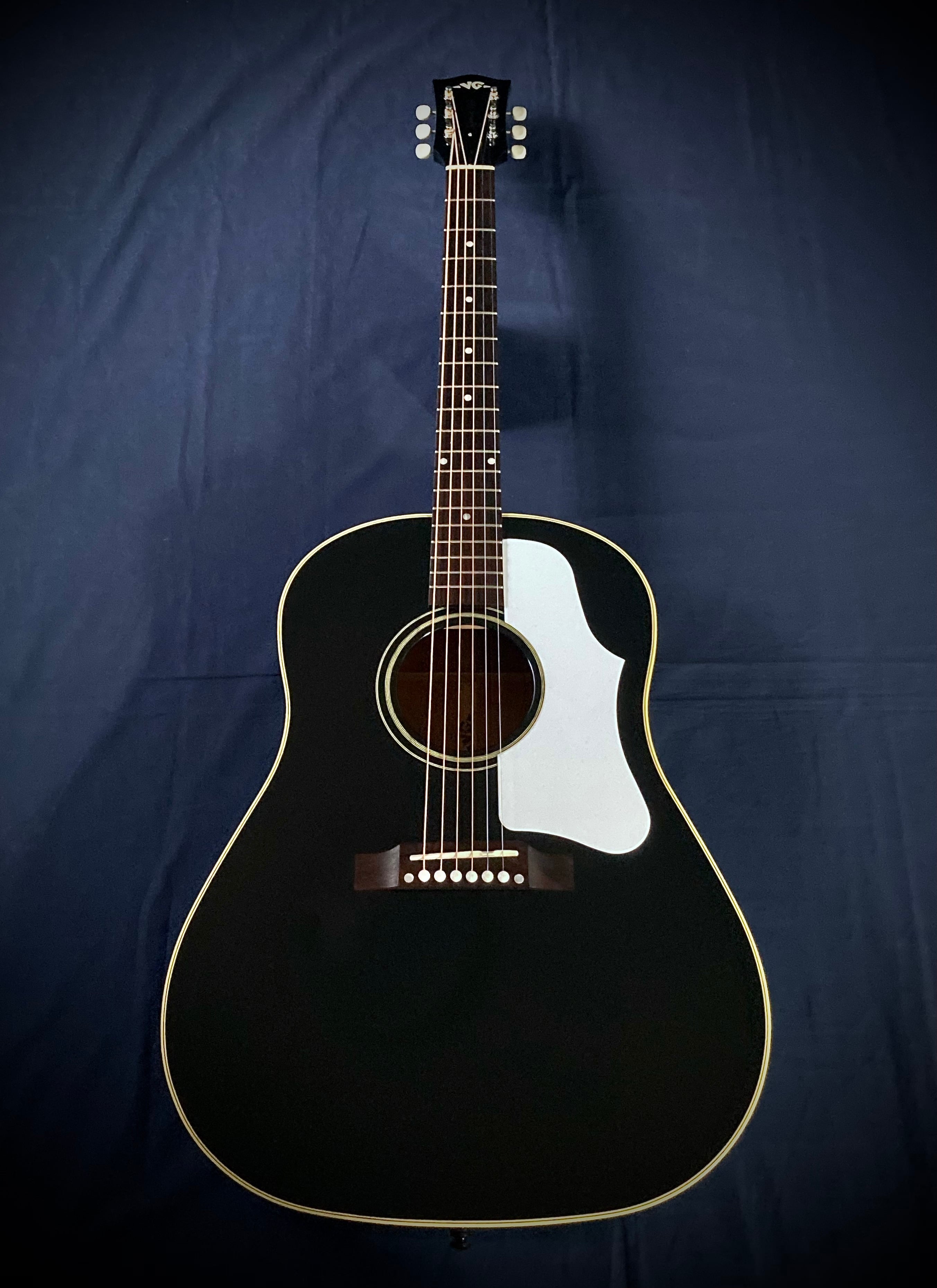 VG KTR ＊ 60's J-45 Style Black / AII Solid Body 寺田楽器製 2011