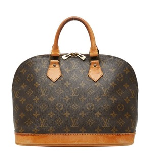 ルイ ヴィトン モノグラム アルマPM ハンドバッグ M51130 ブラウン PVC レザー レディース LOUIS VUITTON 【中古】