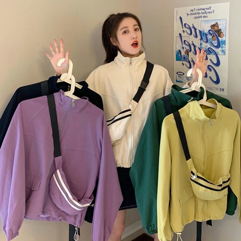 ジャケット コート スタンダードスプリングオータムルーズ レトロ 春物 秋物 試着室76415591732