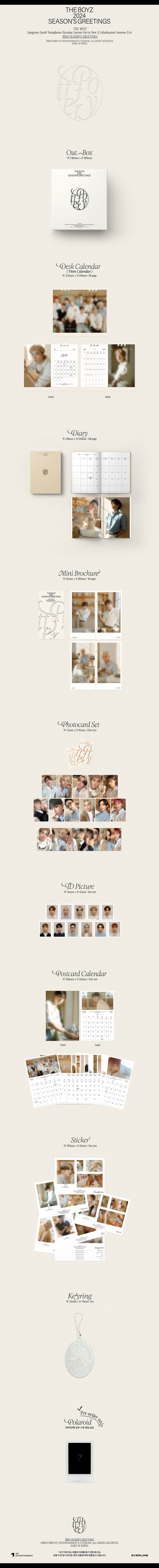 THE BOYZ 2024 SEASON'S GREETING [THE BOYZ POTTERY] | EVERLINE