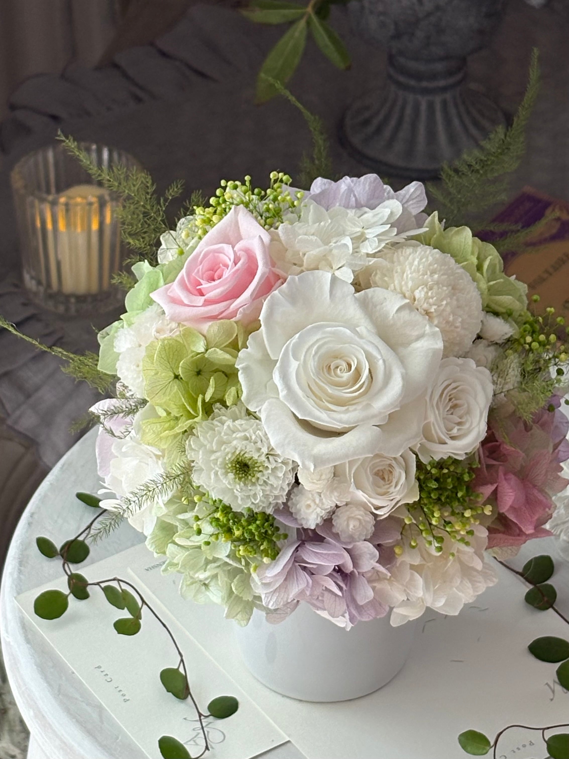 陶器製 花のアレンジメント 中型 楽天市場】イタリア製 陶花ハンドメイド オブジェ クラシック