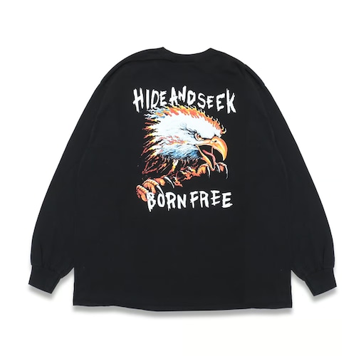 ロングスリーブTシャツ / HIDEANDSEEK(ハイドアンドシーク) / EAGLE L/S TEE(BACK)(HT-040424)