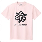 26AWバラロゴTシャツ・ブラック×ライトピンク