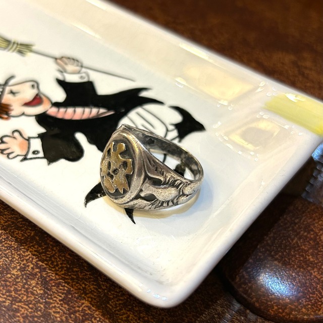 【MEN’S】40’s U.S. ARMY silver ring