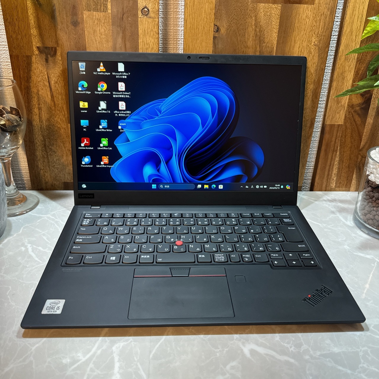 Thinkpad X1 Carbon ☘️メモ16GB☘️i5第10世代☘️爆速SSD | ほん 