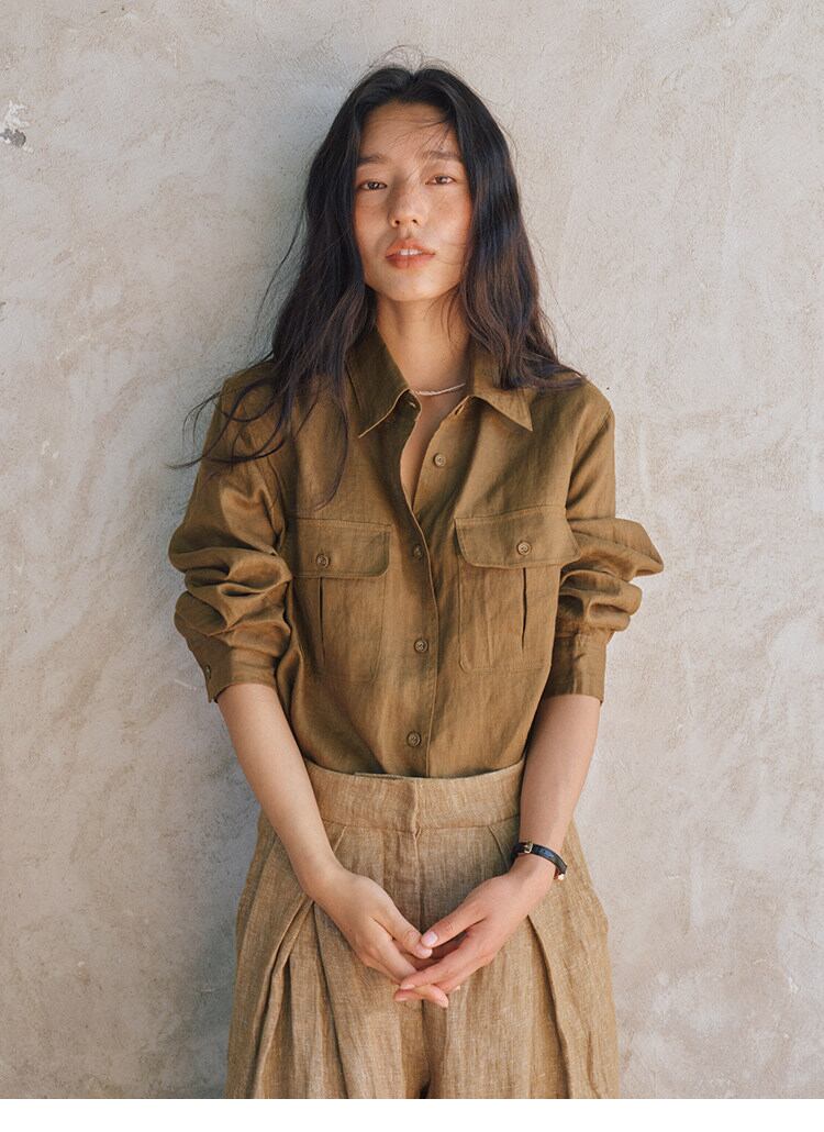 Linen Safari Shirt