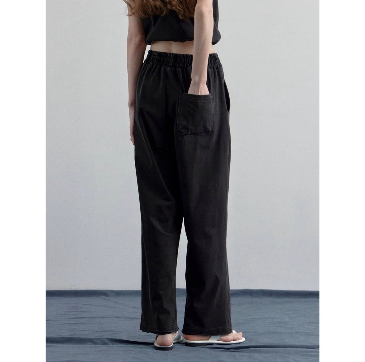 NOKCHA original 】ashed long pants | valance 福井｜レディース